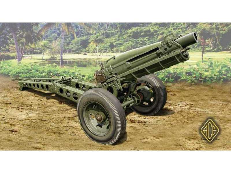 Amerykańska haubica 75 mm M1A1 z przodkiem M8 (airborne) - zdjęcie 1 Amerykańska haubica 75 mm M1A1 z przodkiem M8 (airborne) - zdjęcie 1