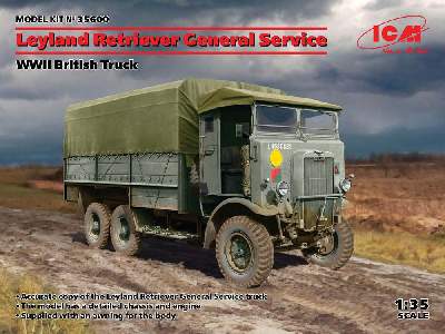 Brytyjski samochód ciężarowy Leyland Retriever II W.Ś. - zdjęcie 1