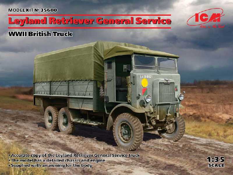 Brytyjski samochód ciężarowy Leyland Retriever II W.Ś. - zdjęcie 1 Brytyjski samochód ciężarowy Leyland Retriever II W.Ś. - zdjęcie 1