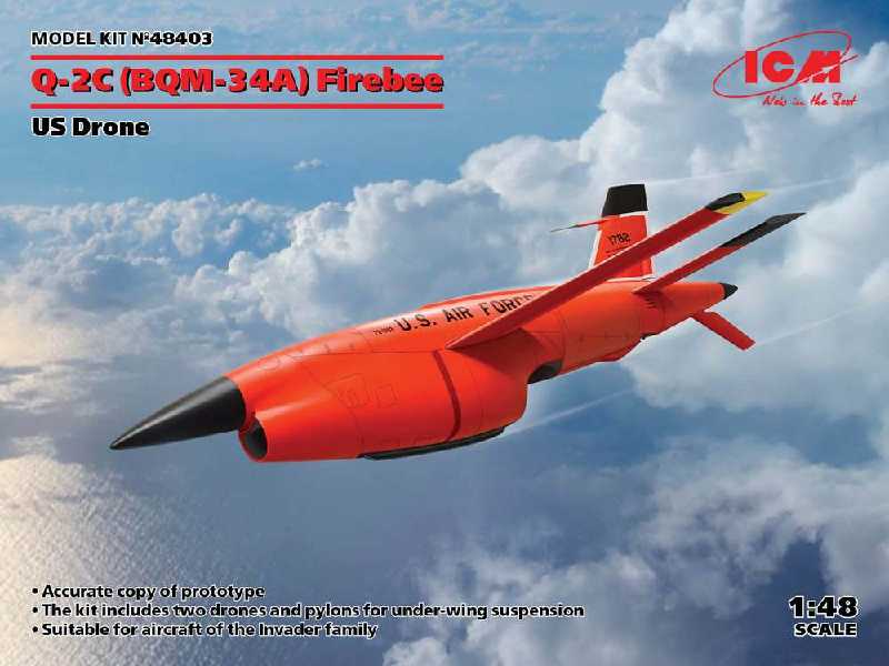 BQM-34A (Q-2c) Firebee Us Drone - zdjęcie 1