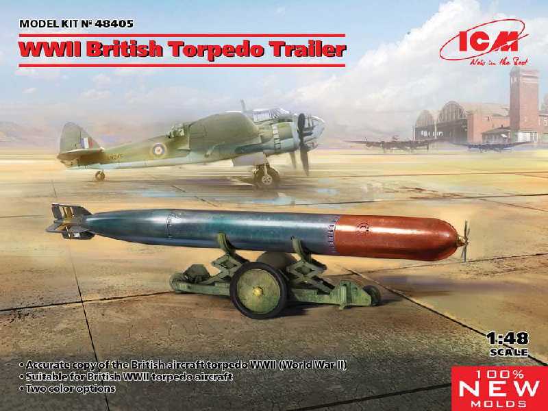 WWII British Torpedo Trailer - zdjęcie 1 WWII British Torpedo Trailer - zdjęcie 1