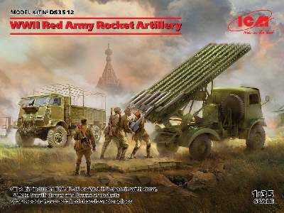 Sowiecka artyleria rakietowa - II W.Ś. - zdjęcie 1