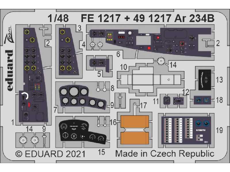 Ar 234B 1/48 - zdjęcie 1 Ar 234B 1/48 - zdjęcie 1