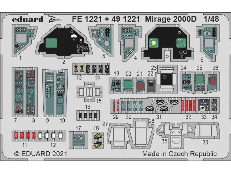 Mirage 2000D 1/48 - zdjęcie 1