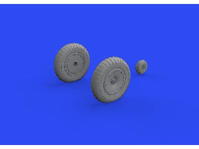 Me 163B wheels 1/48 - Gaspatch Models - zdjęcie 4