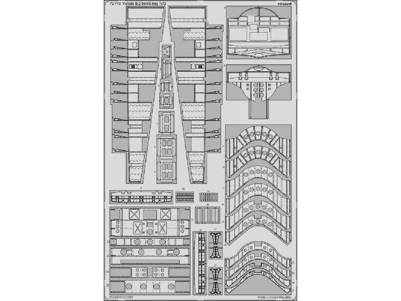 Vulcan B.2 bomb bay 1/72 - zdjęcie 1 Vulcan B.2 bomb bay 1/72 - zdjęcie 1