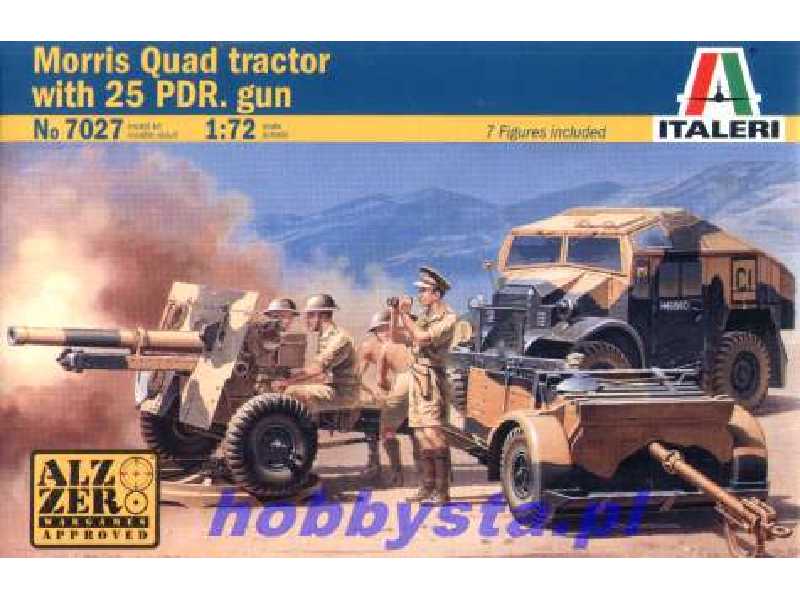 Morris Quad Tractor/25 PDR. Gun - zdjęcie 1 Morris Quad Tractor/25 PDR. Gun - zdjęcie 1
