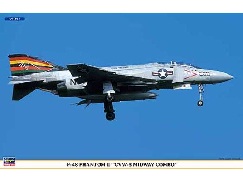 Mcdonnell-douglas F-4s Phantom Ii Cvw-5 Midway Combo 2 Modele - zdjęcie 1 Mcdonnell-douglas F-4s Phantom Ii Cvw-5 Midway Combo 2 Modele - zdjęcie 1