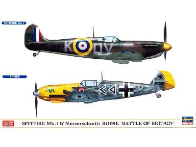 Spitfire Mk.1 & Bf109e - Bitwa O Anglię - 2 Modele - zdjęcie 1