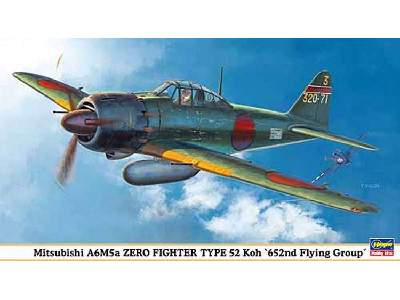 Mitsubishi A6m5a Zero Type 52 652nd Flying Group - zdjęcie 1