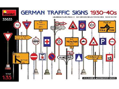 Niemieckie znaki drogowe 1930-40 - zdjęcie 1