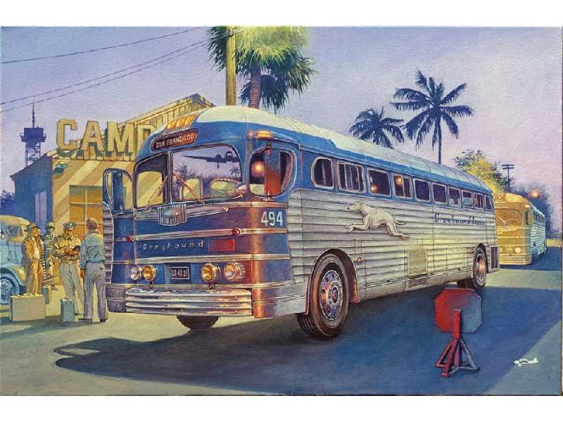 GMC PD3751 SilverSide Greyhound Lines - zdjęcie 1 GMC PD3751 SilverSide Greyhound Lines - zdjęcie 1
