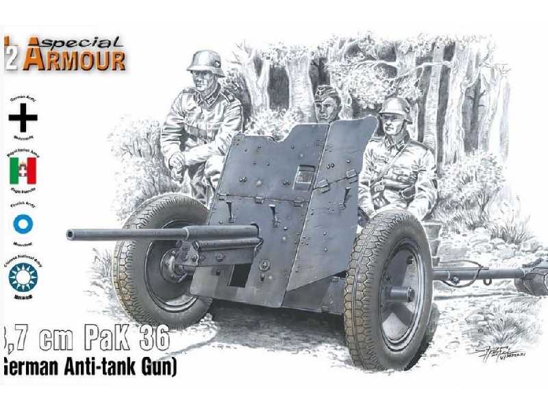3,7cm Pak 36 niemieckie działo przeciwlotnicze - zdjęcie 1 3,7cm Pak 36 niemieckie działo przeciwlotnicze - zdjęcie 1