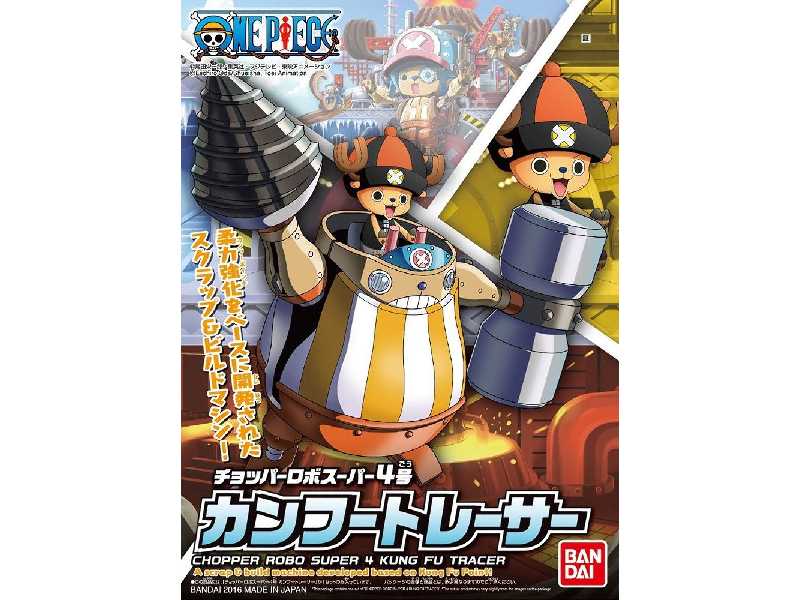 One Piece Chopper Robo Super 4 Kung Fu Tracer (Gundam 84179p) - zdjęcie 1 One Piece Chopper Robo Super 4 Kung Fu Tracer (Gundam 84179p) - zdjęcie 1