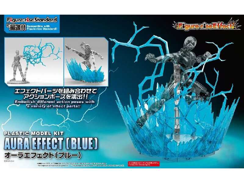 Figure Rise Effect - Aura Effect (Blue) (Gundam 84183p) - zdjęcie 1 Figure Rise Effect - Aura Effect (Blue) (Gundam 84183p) - zdjęcie 1