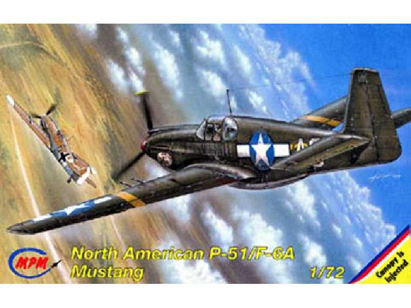 North American P-51/F-6A Mustang - zdjęcie 1 North American P-51/F-6A Mustang - zdjęcie 1