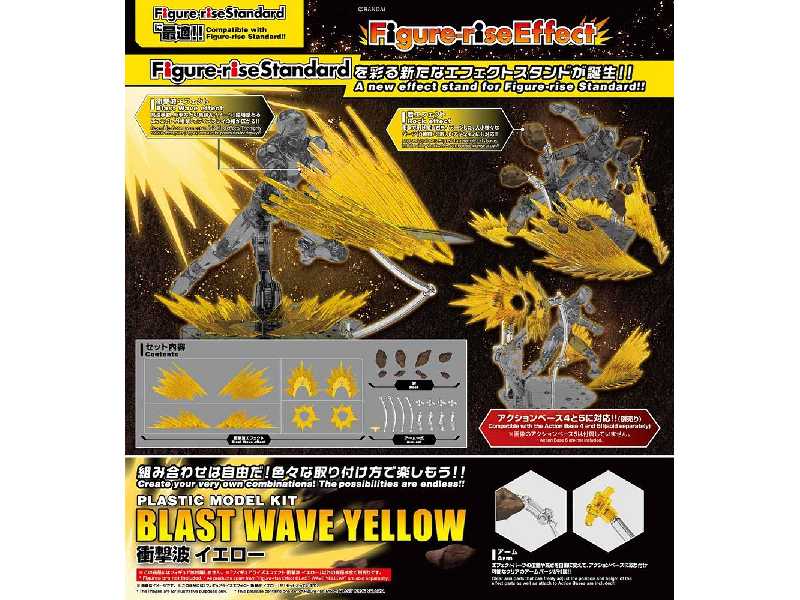 Figure Rise Effect - Blast Wave Yellow (Gundam 82333p) - zdjęcie 1 Figure Rise Effect - Blast Wave Yellow (Gundam 82333p) - zdjęcie 1