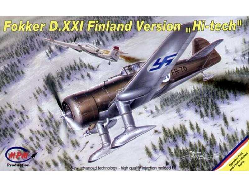 Fokker D. XXI Finland Version Hi-tech - zdjęcie 1 Fokker D. XXI Finland Version Hi-tech - zdjęcie 1