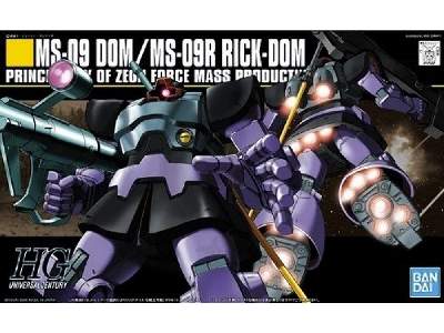 Ms-09 Dom/Ms-09r Rick-dom (Gundam 85508p) - zdjęcie 1