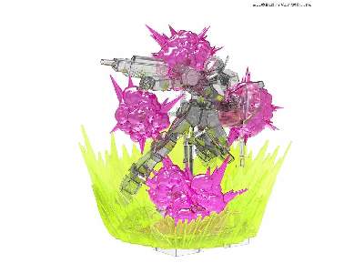 Figure Rise Effect - Burst Effect (Space Pink) (Gundam 85311p) - zdjęcie 3