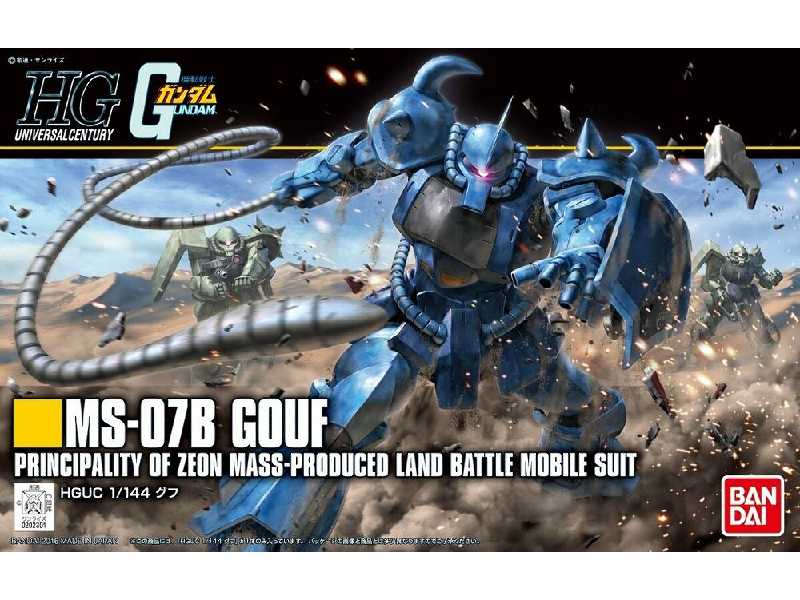 Ms-07b Gouf (Gundam 58007) - zdjęcie 1 Ms-07b Gouf (Gundam 58007) - zdjęcie 1