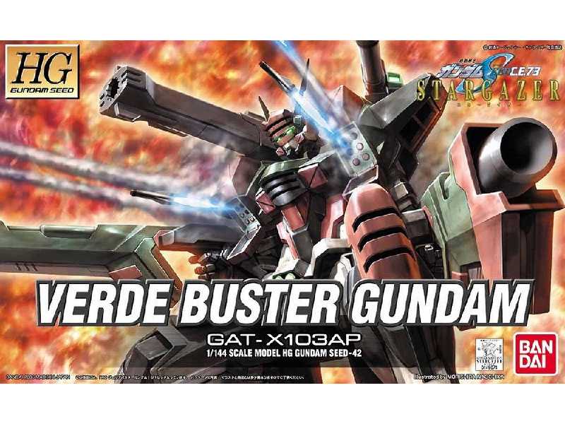 Verde Buster Gundam (Gundam 60629) - zdjęcie 1 Verde Buster Gundam (Gundam 60629) - zdjęcie 1