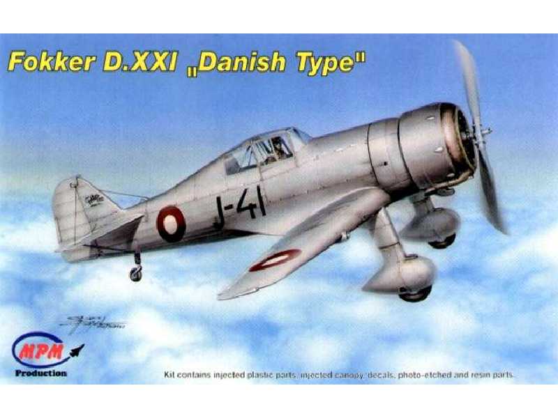 Fokker D.XXI Danish - zdjęcie 1 Fokker D.XXI Danish - zdjęcie 1