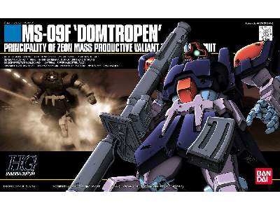 Ms-09f Domtropen (Gundam 60658) - zdjęcie 1
