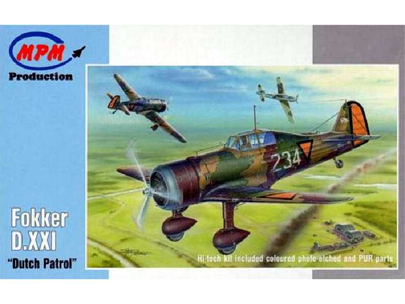 Fokker D. XXI Dutch Patrol - zdjęcie 1 Fokker D. XXI Dutch Patrol - zdjęcie 1