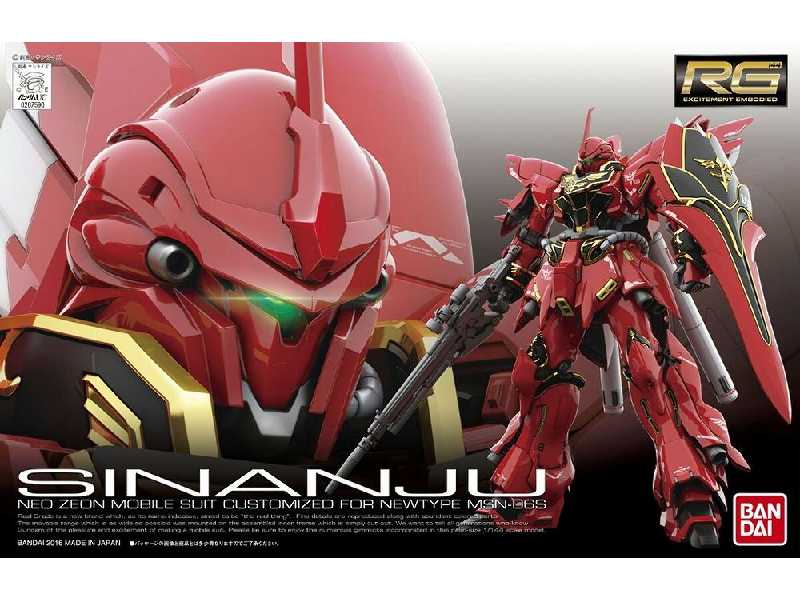 Sinanju (Gundam 61619) - zdjęcie 1 Sinanju (Gundam 61619) - zdjęcie 1