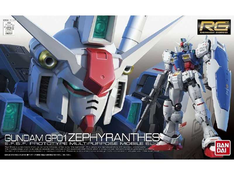 Gundam Gp01 Zephyranthes Bl (Gundam 61824) - zdjęcie 1 Gundam Gp01 Zephyranthes Bl (Gundam 61824) - zdjęcie 1