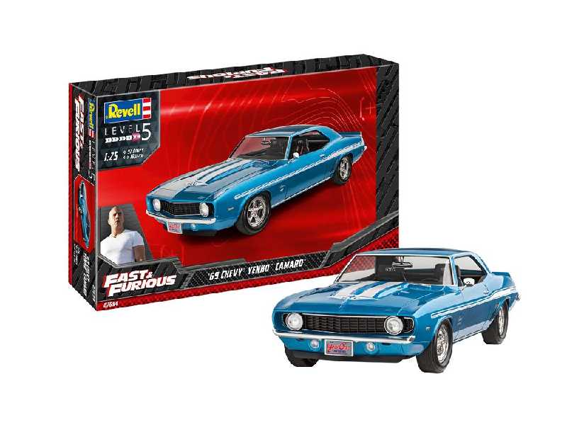Fast & Furious 1969 Chevy Camaro Yenko - zestaw podarunkowy - zdjęcie 1 Fast & Furious 1969 Chevy Camaro Yenko - zestaw podarunkowy - zdjęcie 1