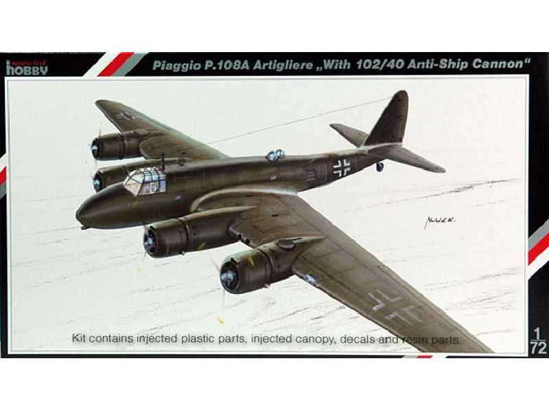 Piaggio P.108A Artigliere - zdjęcie 1 Piaggio P.108A Artigliere - zdjęcie 1