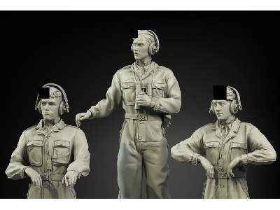 Waffen-SS Cammo Overalls Tank Crew (3 Figures) - zdjęcie 7