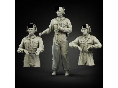 Waffen-SS Cammo Overalls Tank Crew (3 Figures) - zdjęcie 8