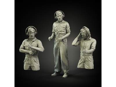 German Summer Shirt Tank Crew (3 Figures) - zdjęcie 8