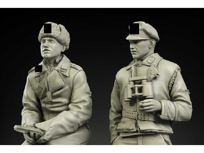 Waffen-SS Tank Officers Kharkov Set - zdjęcie 1 Waffen-SS Tank Officers Kharkov Set - zdjęcie 1