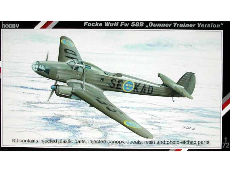 Focke Wulf Fw-58B - zdjęcie 1 Focke Wulf Fw-58B - zdjęcie 1