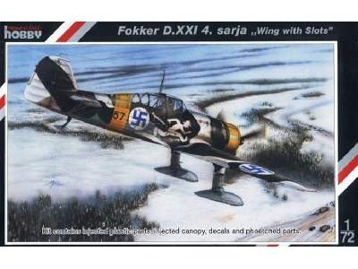 Fokker D.XXI 4.Sarja Wing with slots - zdjęcie 1