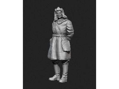 Soviet Tank Officer In Sheepskin Coat No.1 - zdjęcie 1