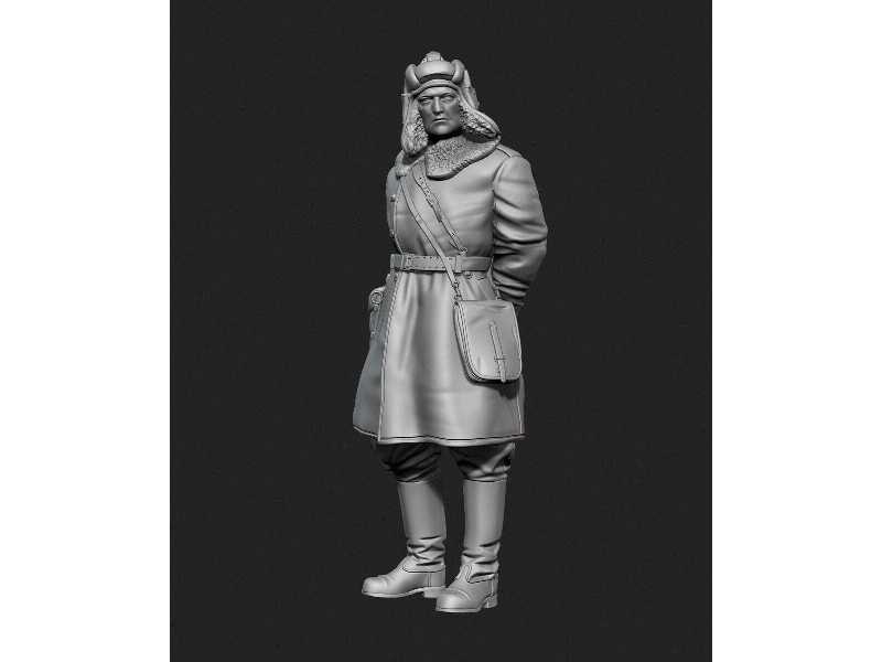 Soviet Tank Officer In Sheepskin Coat No.1 - zdjęcie 1 Soviet Tank Officer In Sheepskin Coat No.1 - zdjęcie 1