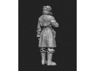 Soviet Tank Officer In Sheepskin Coat No.1 - zdjęcie 3