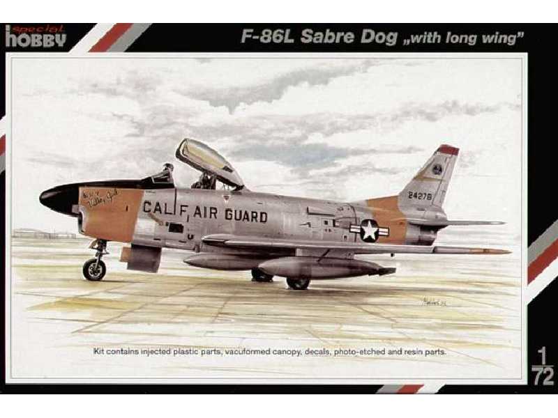 F-86L Sabre Dog Long Wing - zdjęcie 1 F-86L Sabre Dog Long Wing - zdjęcie 1