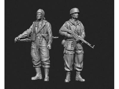 German Fallschirmjäger Oder Front Set - zdjęcie 1