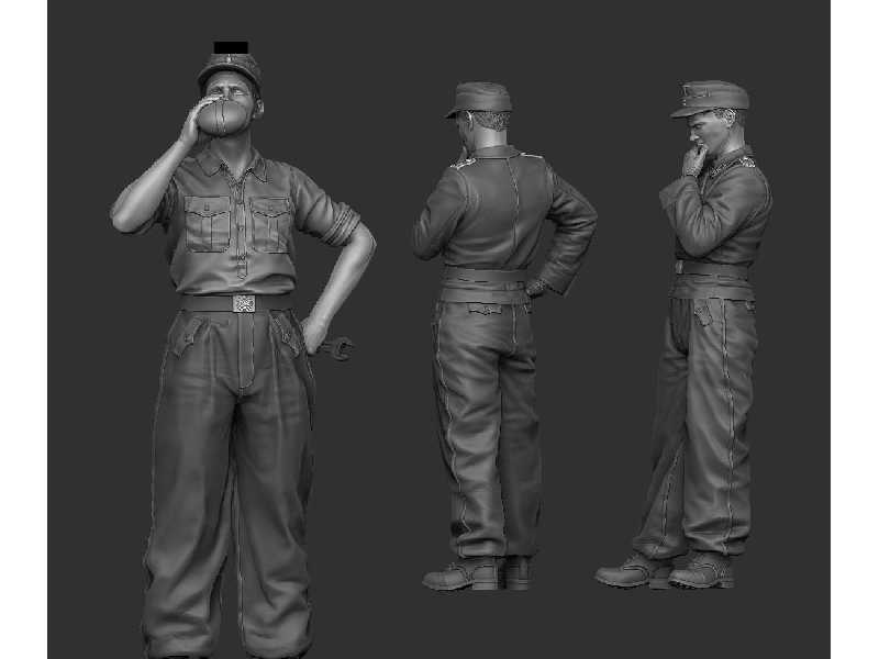 German Tank Mechanic Set - zdjęcie 1