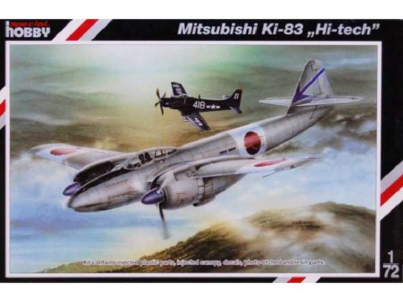 Mitsubishi Ki-83 - Hi-tech kit - zdjęcie 1 Mitsubishi Ki-83 - Hi-tech kit - zdjęcie 1