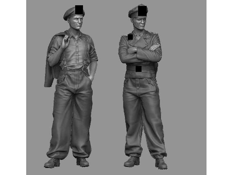 German Tank Officers Set - zdjęcie 1