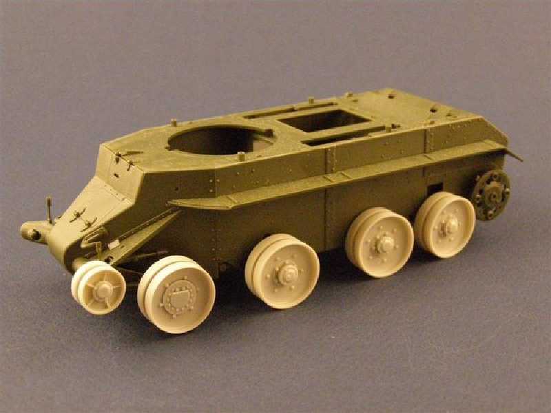 Burn Out Wheels For Bt-7 Tank - zdjęcie 1 Burn Out Wheels For Bt-7 Tank - zdjęcie 1