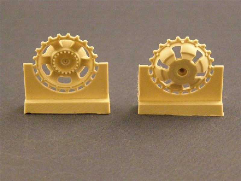 Late Drive Wheels For Pziii/Stug Iii - zdjęcie 1 Late Drive Wheels For Pziii/Stug Iii - zdjęcie 1