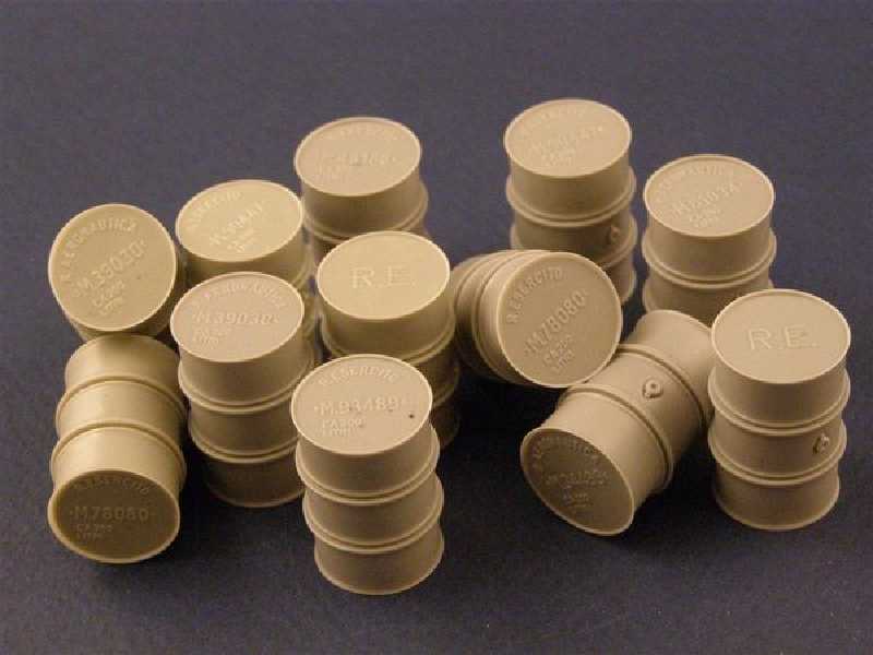 WW Ii Italian Fuel Drums (200l) - zdjęcie 1 WW Ii Italian Fuel Drums (200l) - zdjęcie 1